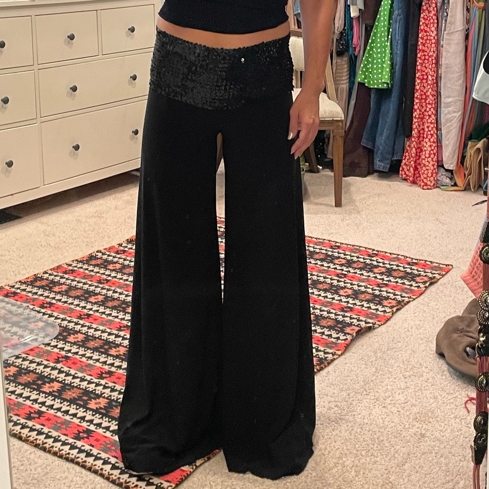 Deadstock Wet Seal sequin pants Size S